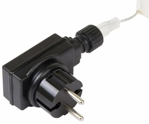 NEXOS Karácsonyi világítás 200 LED drót meleg fehér