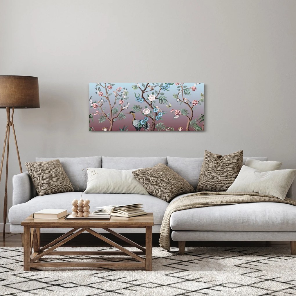 Kép - madár park (120x50 cm)