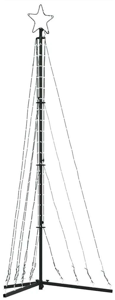 kék LED karácsonyfa 339 LED 187 cm
