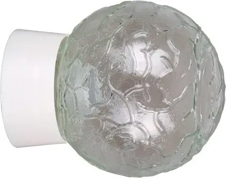 Rabalux beltéri fali lámpa e27 60w fehér/üveg grace