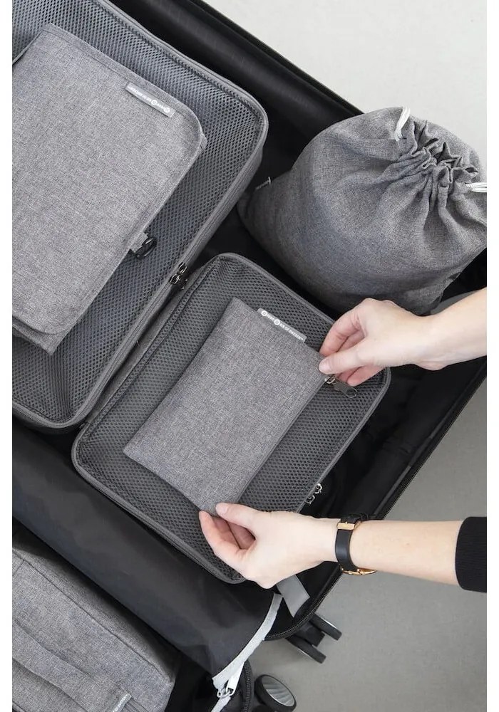 Textil szennyestartó zsák készlet 2 db-os – Bigso Box of Sweden