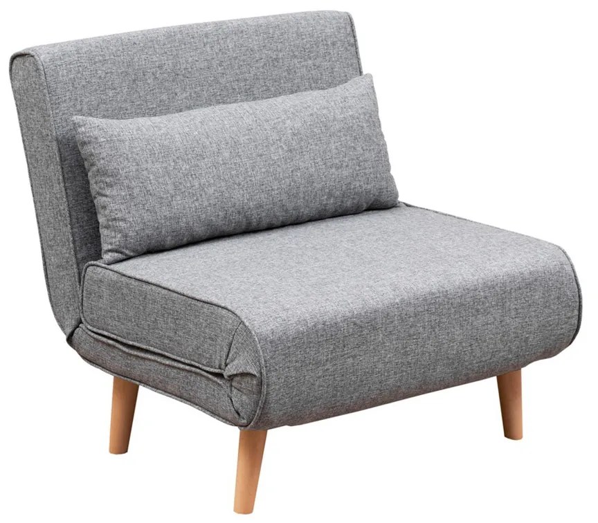 Folde Single Light Grey fotel