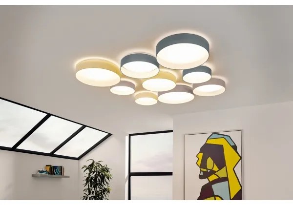 Eglo 96539 - LED dimmelhető mennyezeti lámpatest PALOMARO 1 LED/18W/230V