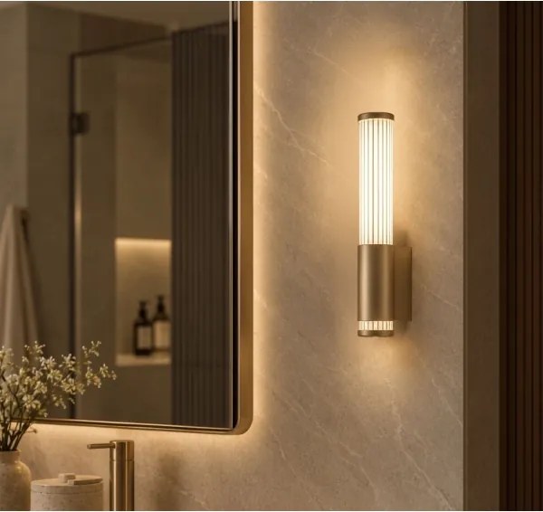 Rabalux 75106 - LED fürdőszobai fali lámpatest CALYN LED/6W/230V IP44 arany