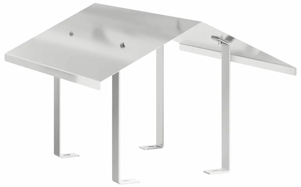 Kémény Felszerelés Ezüst 50 x 60 x 37 cm Rozsdamentes acél