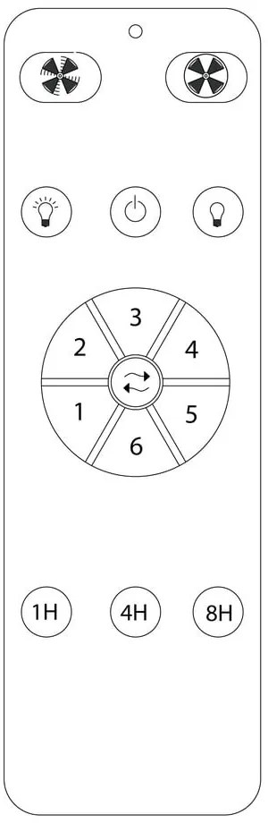 Világos natúr színű mennyezeti lámpa időzítő funkcióval, ventilátorral ø 13 cm Achilia – SULION