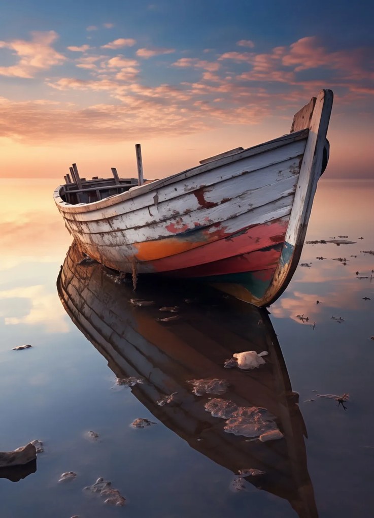 Poszter 13x18cm Eldugott kikötő