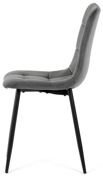 Szürke Bársony Étkezőszék. CT-281 GREY4