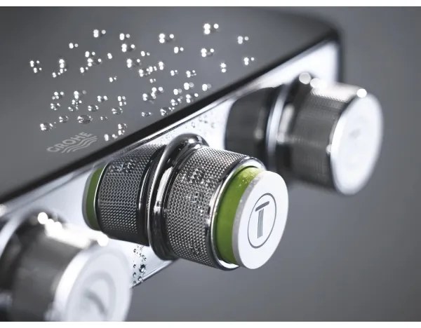 GROHE 26508000 - EUPHORIA SMARTCONTROL 310 CUBE zuhanyrendszer, magasfényű króm