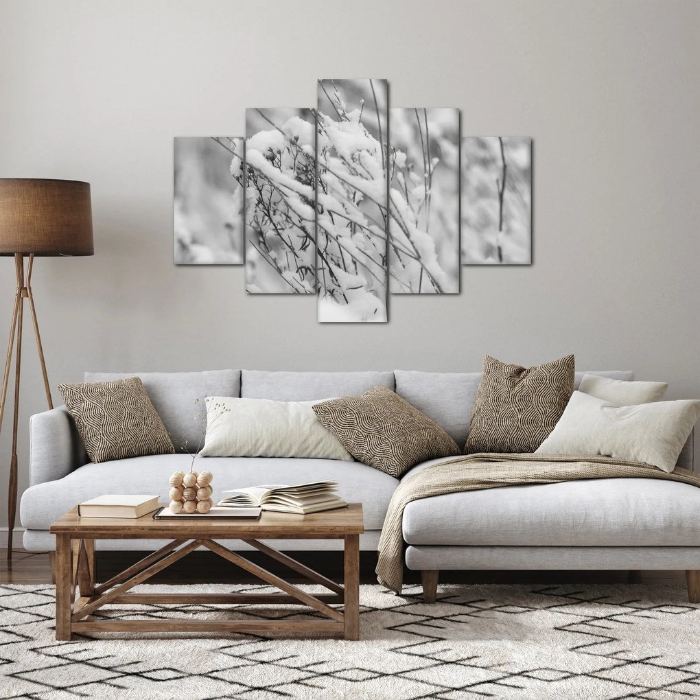 Kép - Havas ágak (150x105 cm)