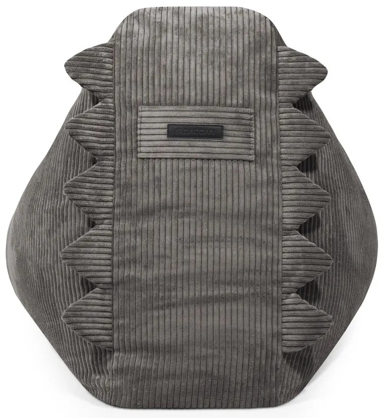 Lila kordbársony gyerek babzsákfotel Snug 80 Dragon – SLOWDOWN