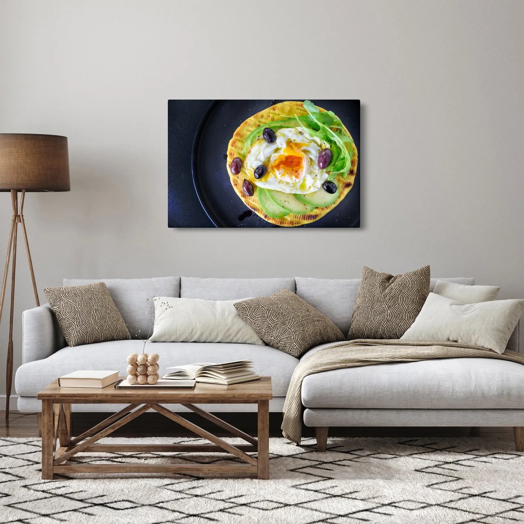 Egészséges palacsinta képe (90x60 cm)