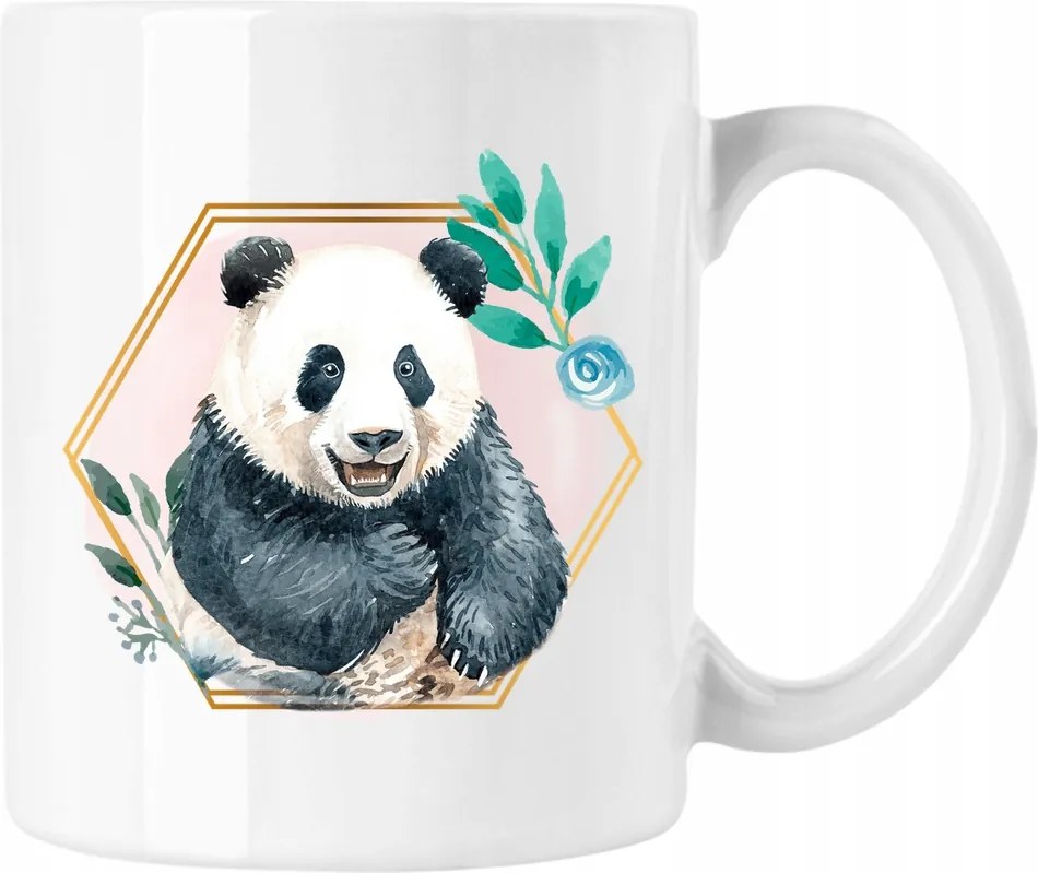 Panda vicces bögre Miła 3 fehér 330ml