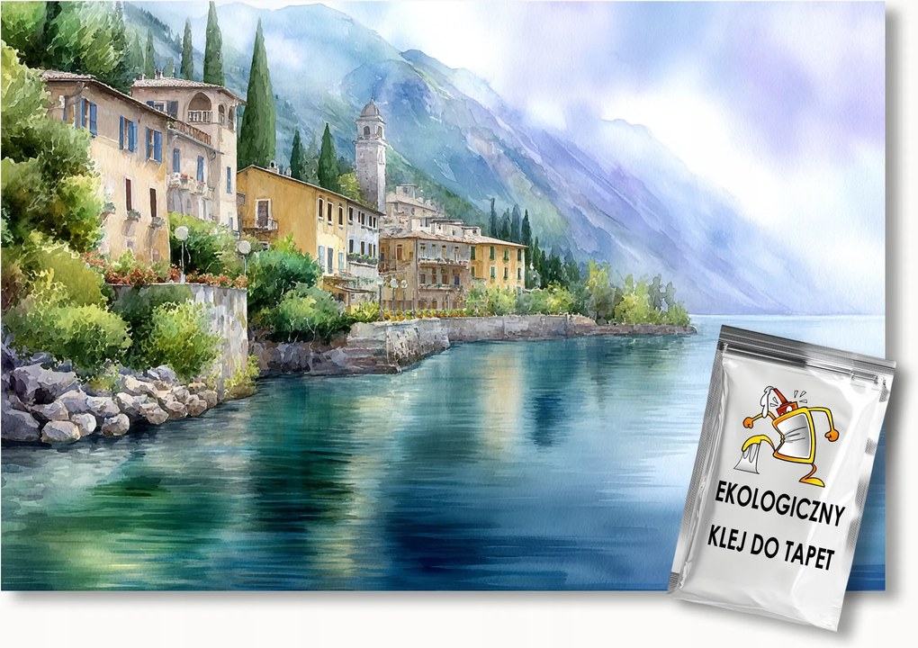 Fotótapéta Flizelina Olaszország Italia Riviéra Garda-tó 150x105 ragasztó