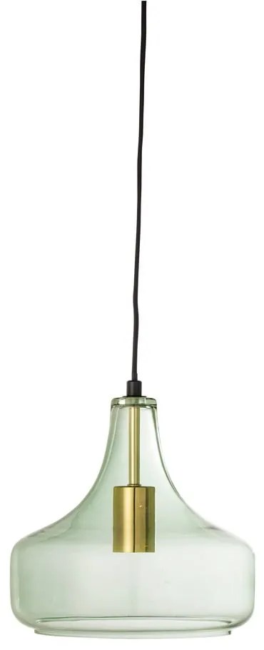 Zöld függőlámpa üveg búrával ø 25,5 cm Yuser – Bloomingville