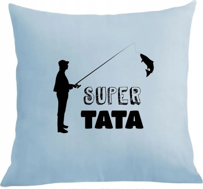 Párna párnahuzat nyomott mintás Tata Horgász