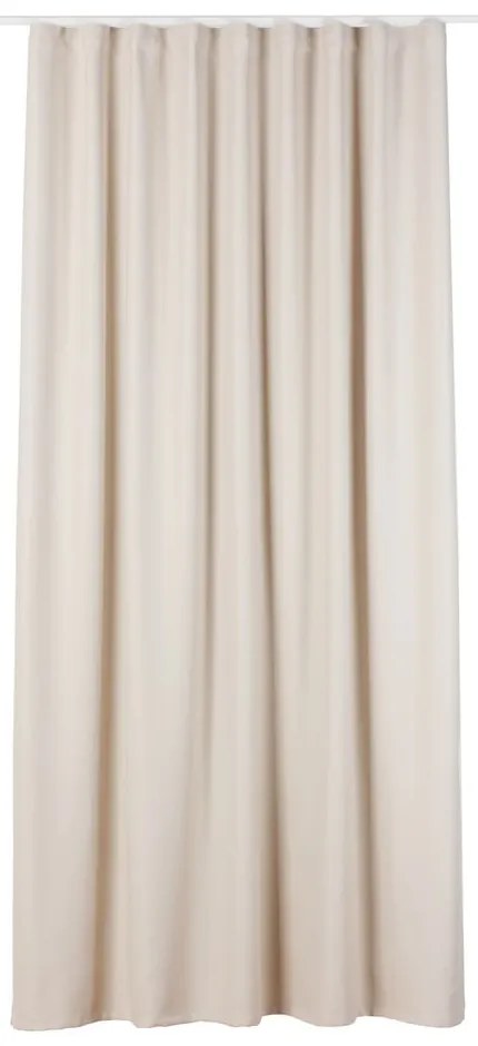 Krémszínű függöny akasztókhoz 140x260 cm – Mendola Fabrics
