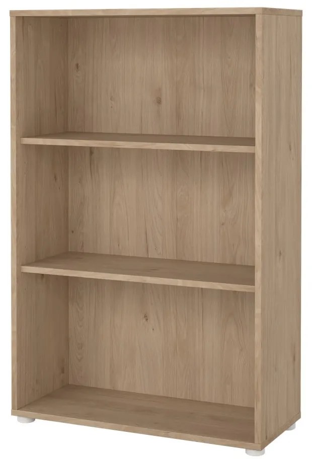 Natúr színű könyvespolc tölgyfa dekorral 80x124 cm Sign – Tvilum