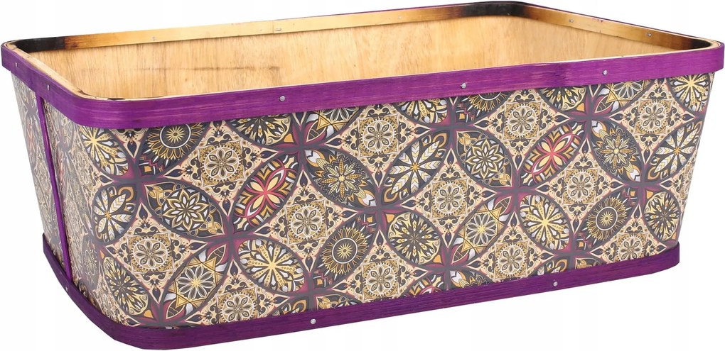 Téglalap Alakú Ajándékkosár Héjból 34x25x12 cm