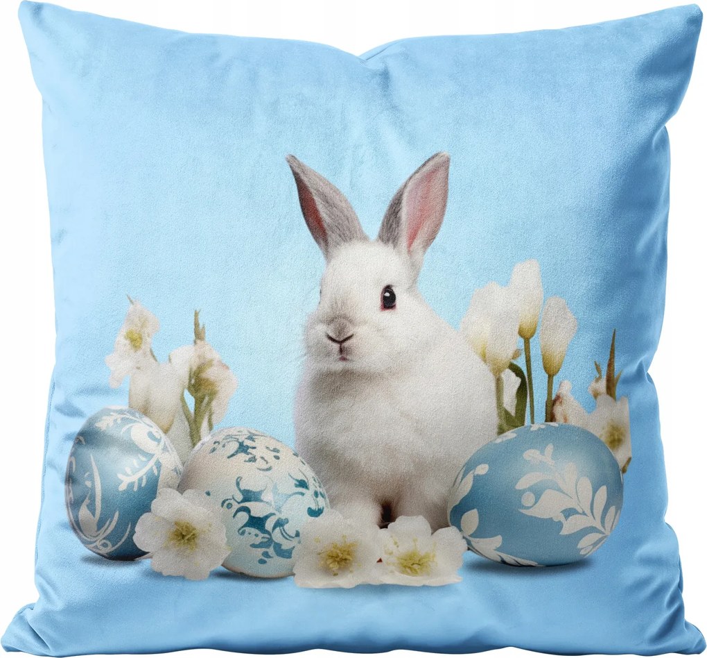 Húsvéti Velvet Velúr Párnahuzat 40x40cm Húsvéti Ajándék