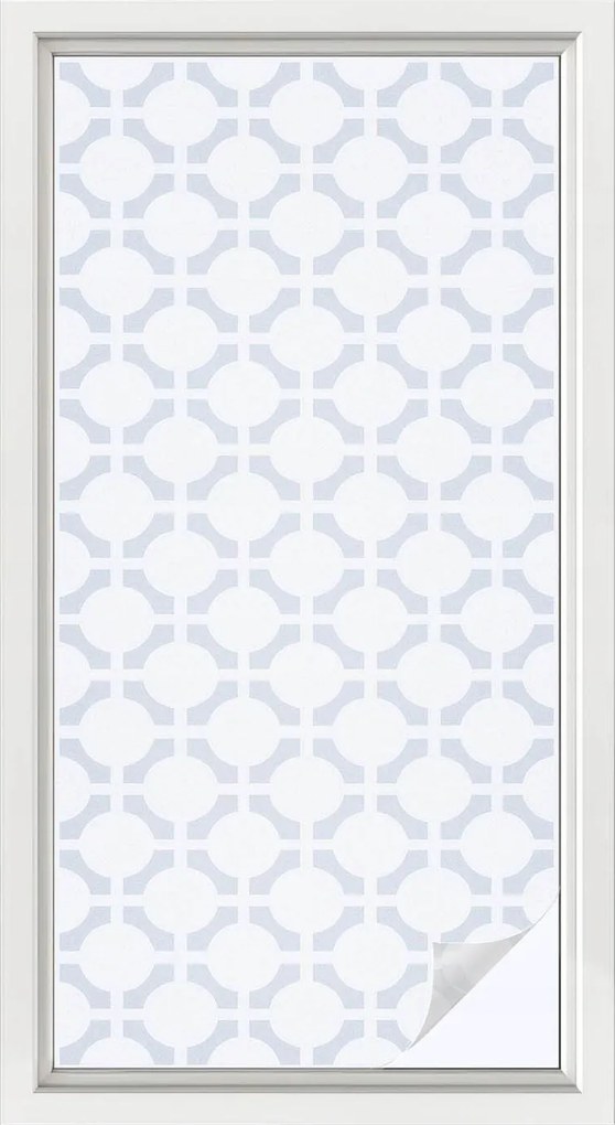 Ablaküveg fólia Adatvédelem Geometrikus elegancia 50x100 cm