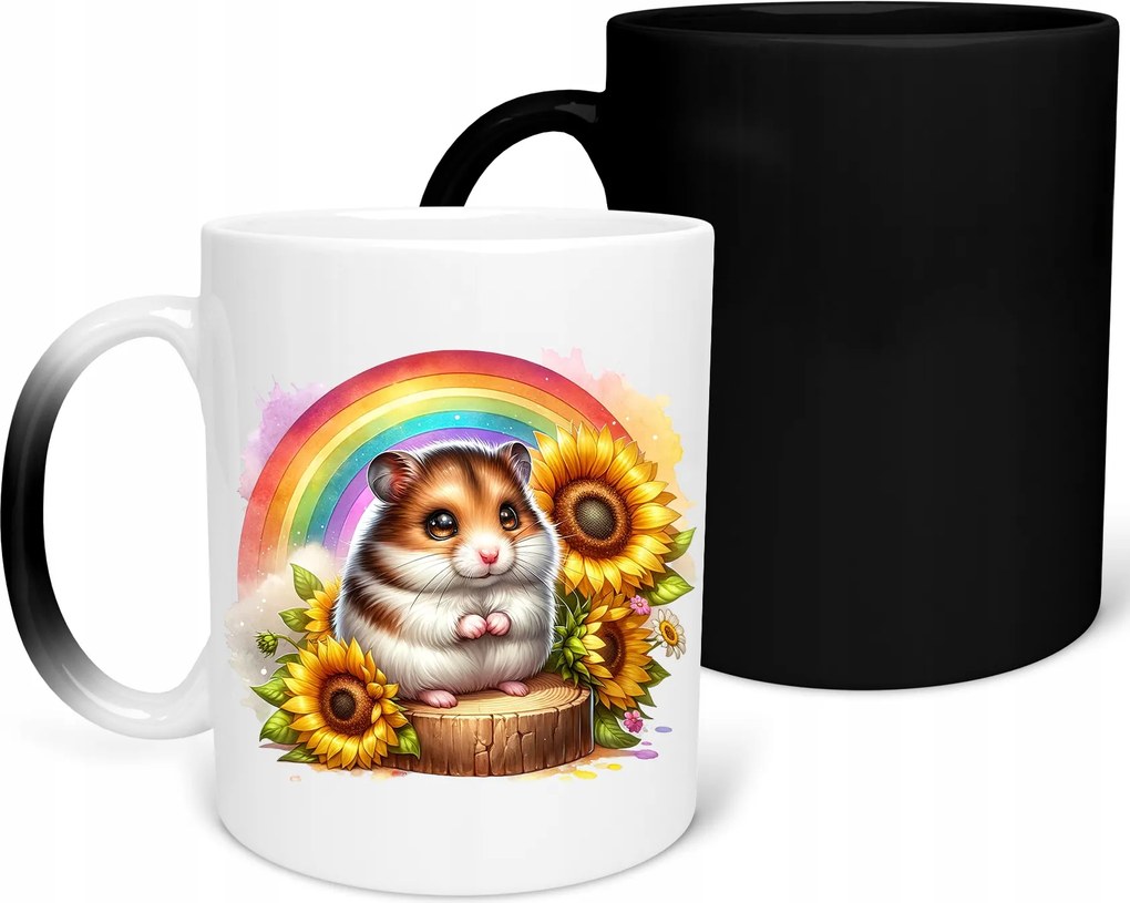 Mágikus Bögre Hörcsög Ajándék Születésnap Karácsony +csomagolás+ Név