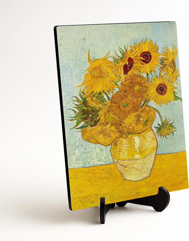 DUBLEZ | Reprodukció - Vincent van Gogh - Napraforgók (1888) | Prémium UV nyomtatás