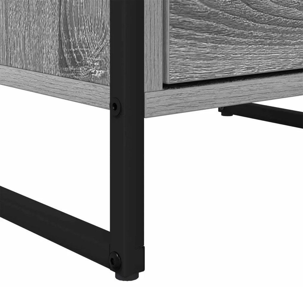 Széf fiókkal Szürke Sonoma 42 x 36 x 75.5 cm Faanyag