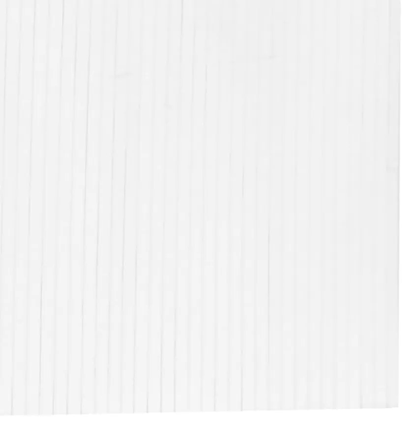 fehér bambusz térelválasztó 165 x 800 cm