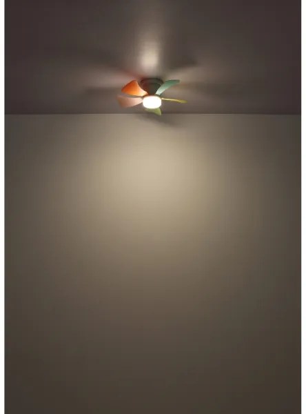 Globo 03609B - LED dimmelhető mennyezeti ventilátor HINES 10W/230V 3000-6500K + távirányító