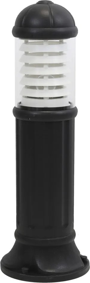 NOVOLUX 272B-G05X1A-02 Klasszikus Kültéri Állólámpa Fehér, Fekete E27 IP55