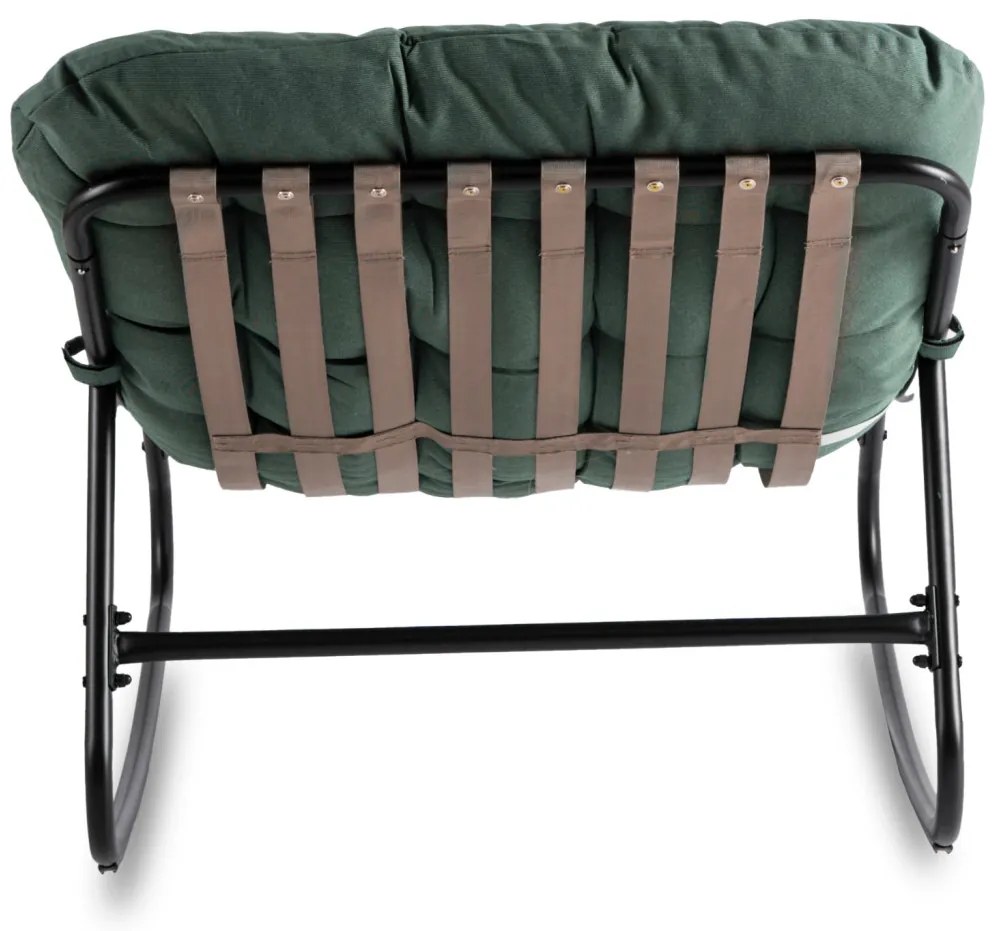 Hintafotel Zöld Párnával. AURORA