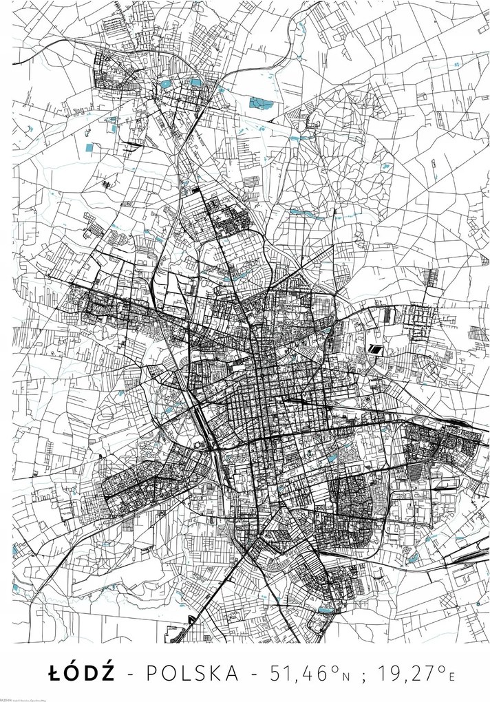 Hajó Várostérkép poszter A2 42x59,4 cm