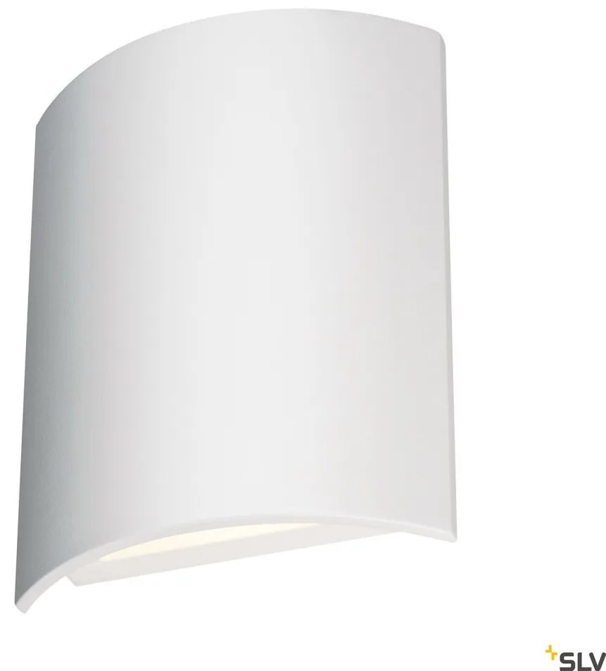 SLV 1002606 LED SAIL Modern Kültéri Fali Lámpa Fehér LED IP44