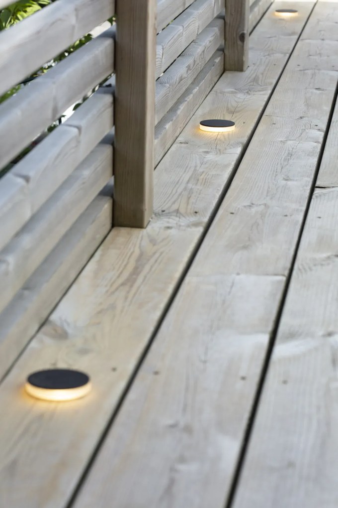 MARKSLÖJD 106935 GARDEN24 Kültéri Talajba Építhető Lámpa Fekete LED IP44
