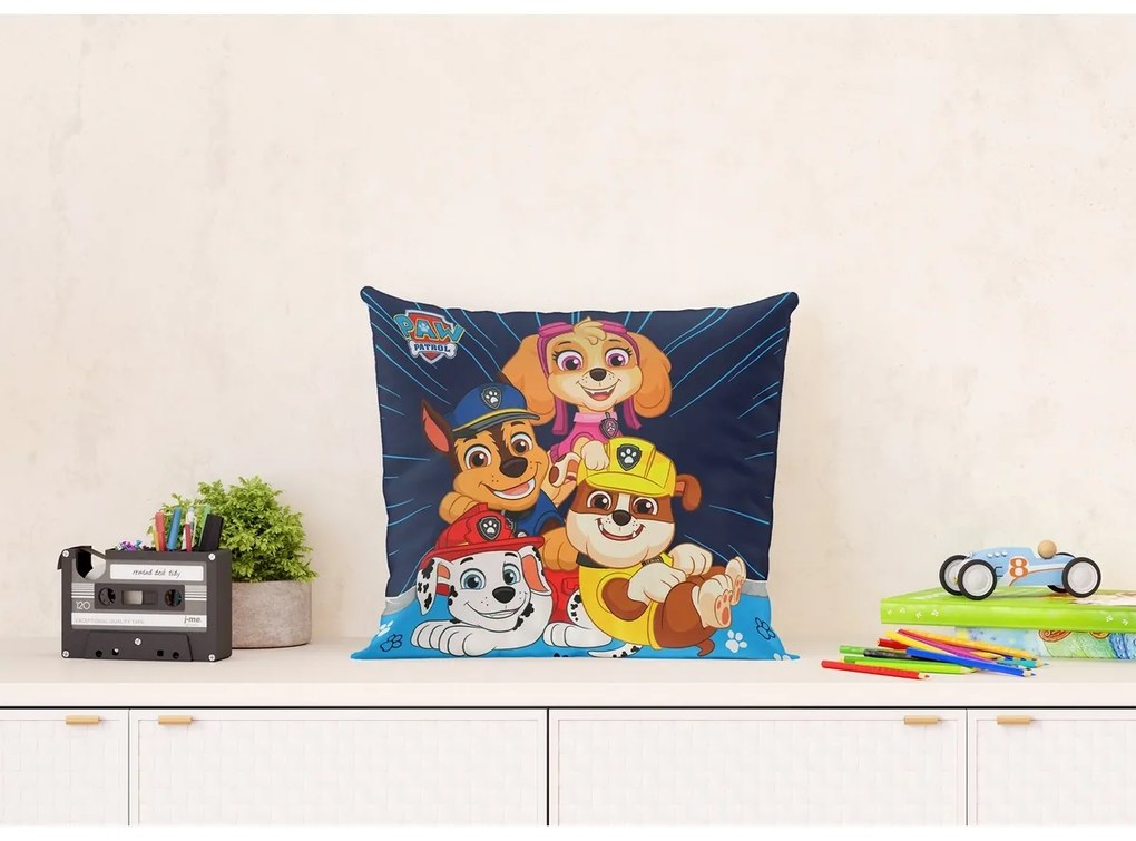 Gyerek párna Paw Patrol, 40 x 40 cm