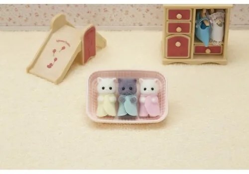 Sylvanian Families Perzsa macska hármas ikrek