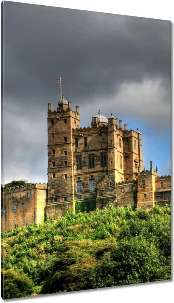 Vászonkép 80x120 Kastély Sötét felhők