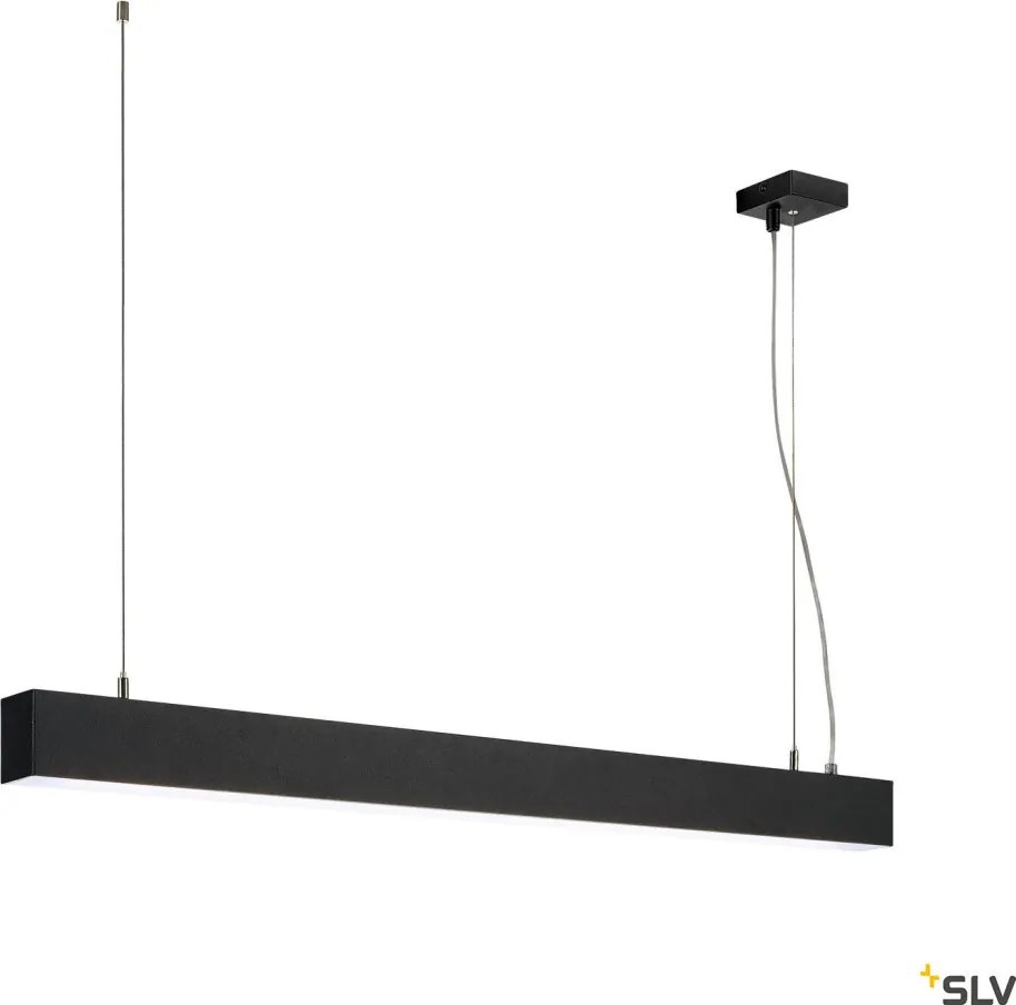 SLV 1001403 GLENOS Modern Led Függesztett Lámpa Fekete LED IP20