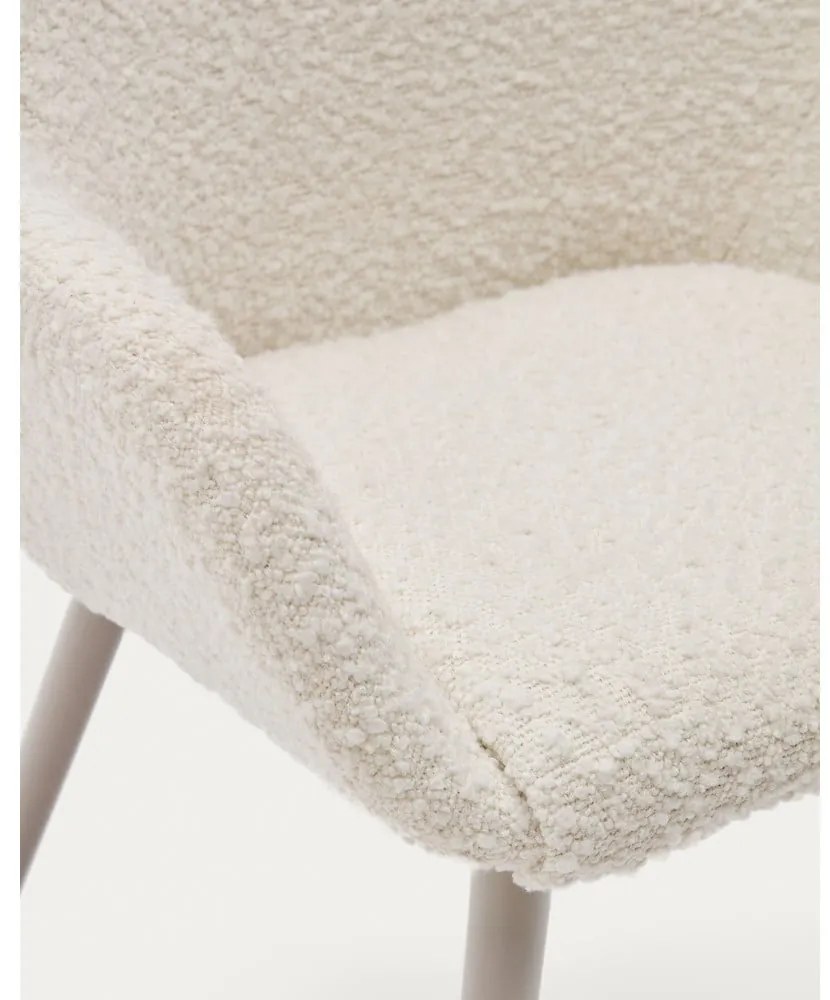 Fehér gyerek szék Konna – Kave Home