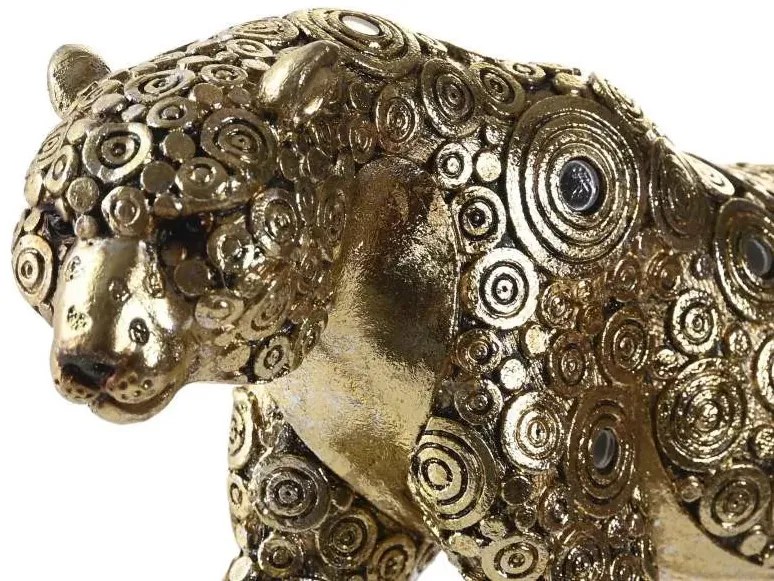 Leopárd Figura Aranyozott