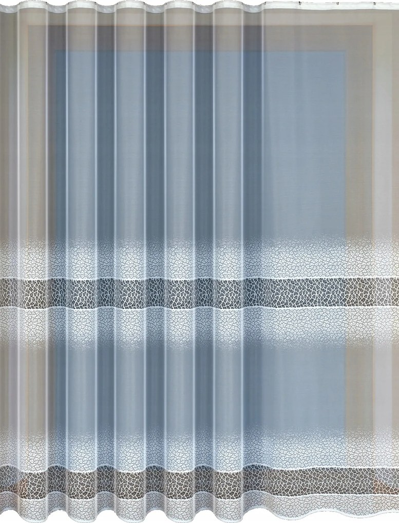 Szalagfüggöny Modern Áttört Mintás 300x240