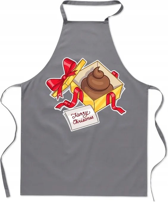 Konyhai kötény Vicces nyomtatás Merry Christmas Ajándék