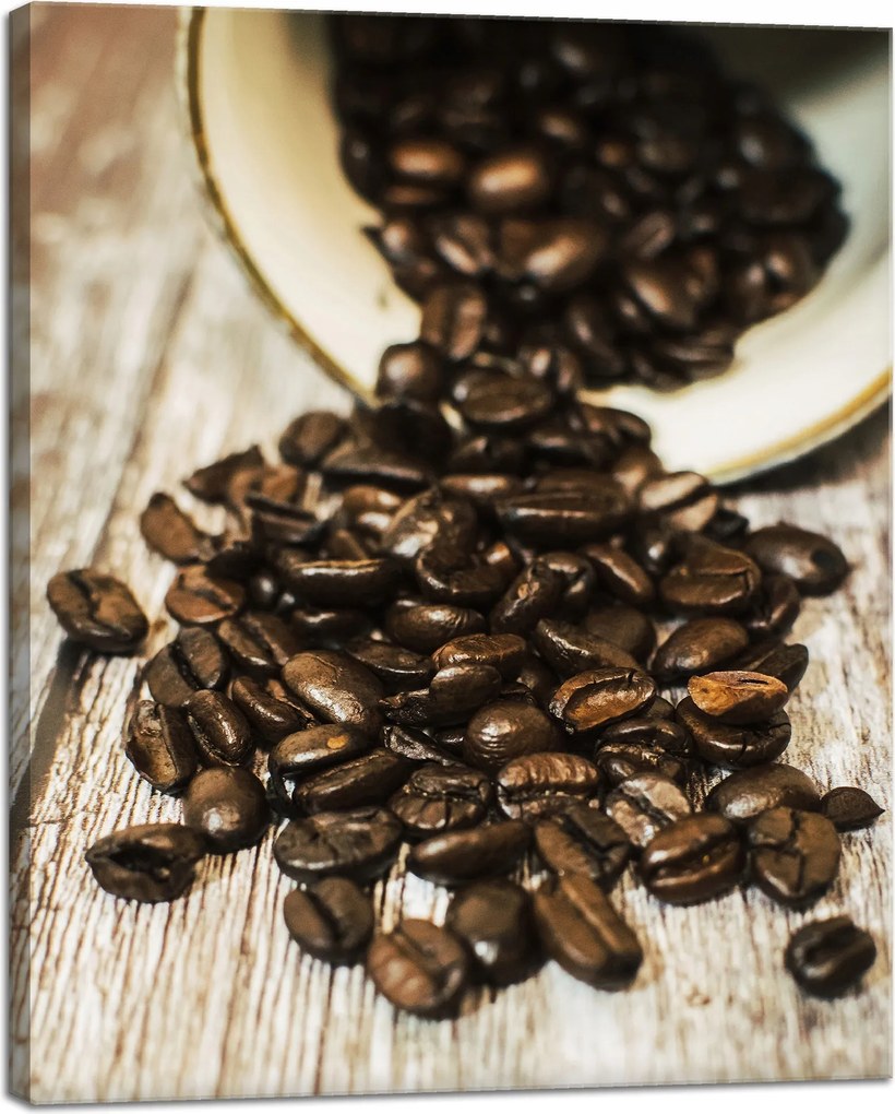 Vászonkép Konyha Szórt kávé 40x50 cm