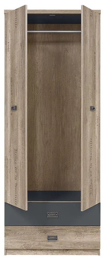 Ruhásszekrény MaLoreee SZF2D2S. 798396