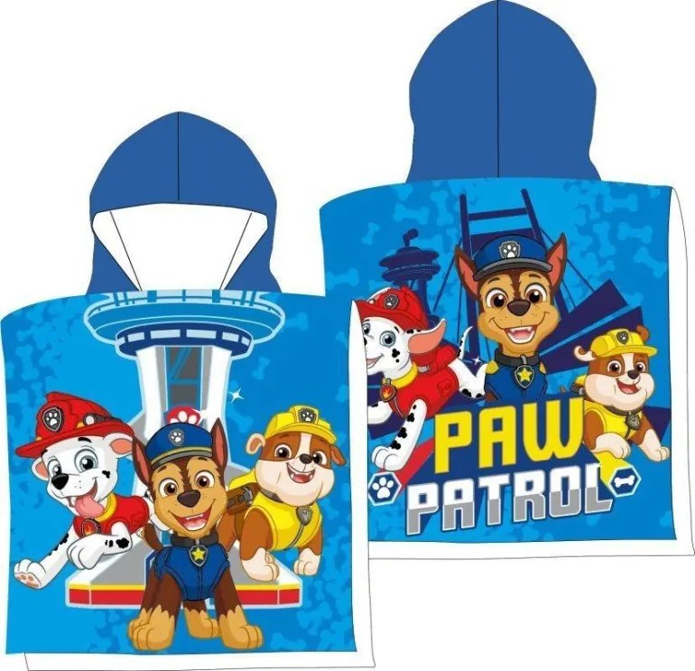 FARO Mancs őrjárat kék gyermek poncsó