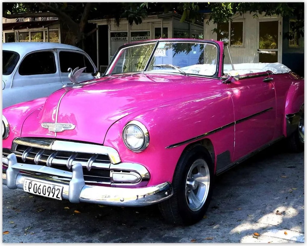 Poszterek 50x40 Kubai autó