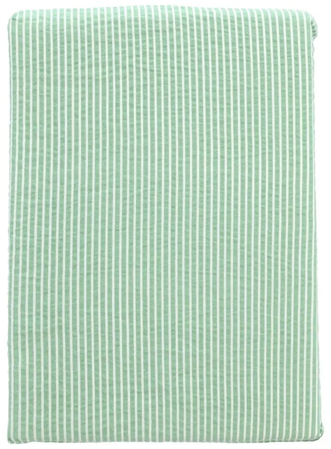 Világoszöld egyszemélyes pamut ágyneműhuzat 140x200 cm Cheerful – Södahl