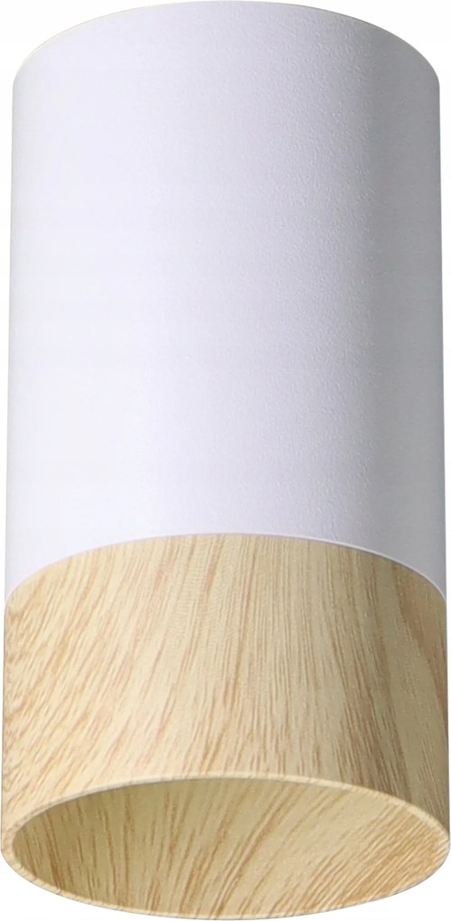 Falra szerelhető mennyezeti lámpatest Candellux 15 W GU10 fehér