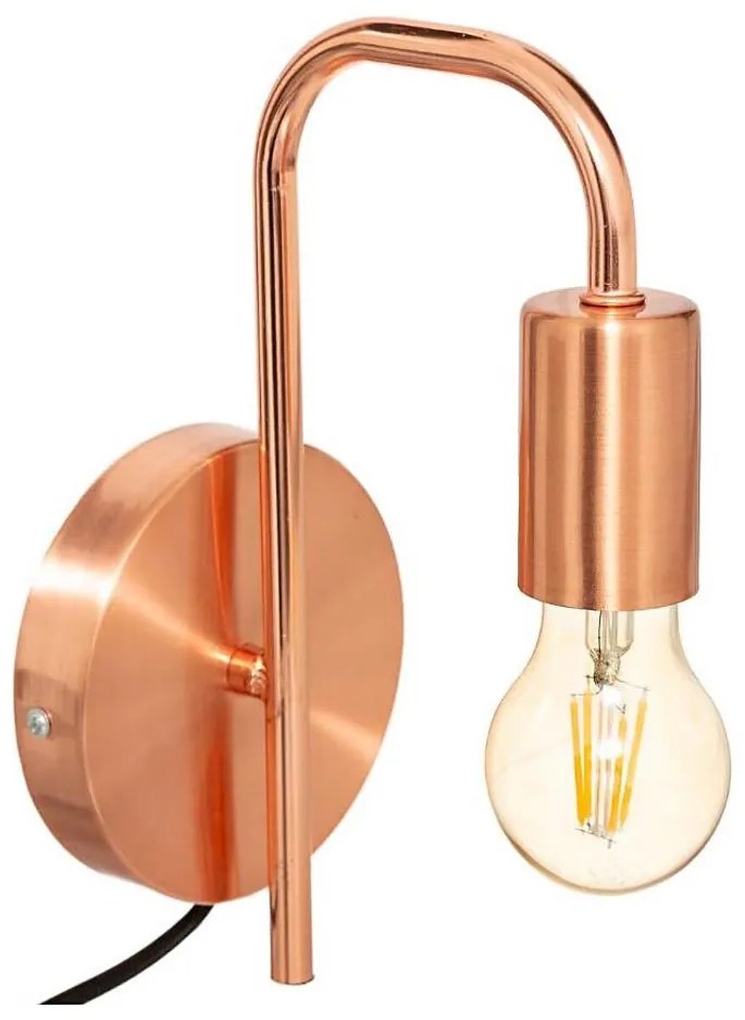 Atmosphera - Fali lámpa KELI 1xE27/40W/230V réz